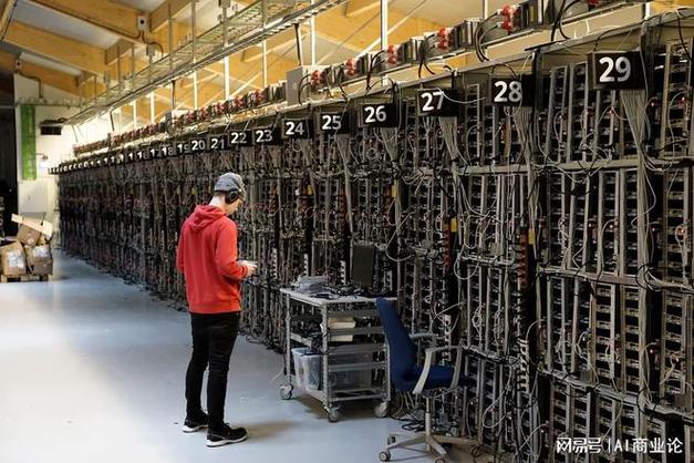 A sprawling mining farm in Norway utilizing hydroelectric power and cold climate cooling